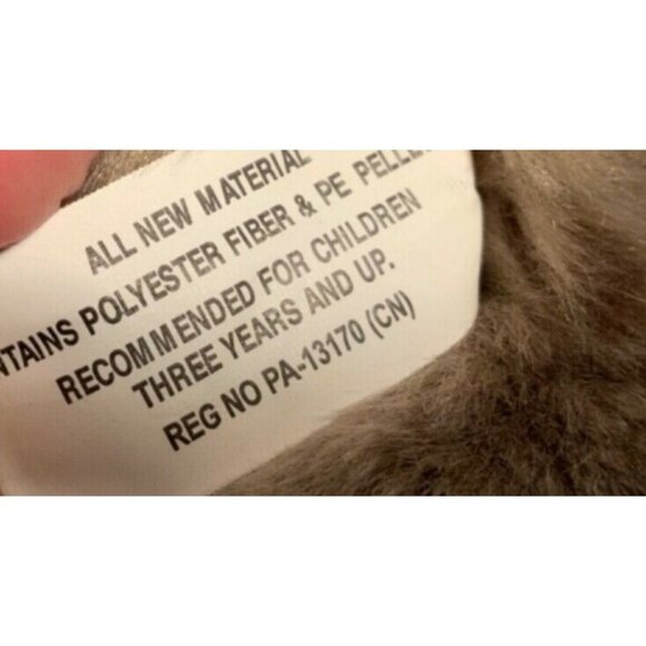 Burton and Burton Brown Plush Teddy Bear  18 inches  2007 - Picture 6 of 6